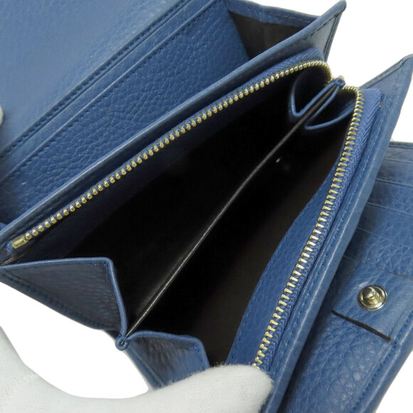 Gucci Bamboo 2way Bi fold Wallet Calfskin main image 4